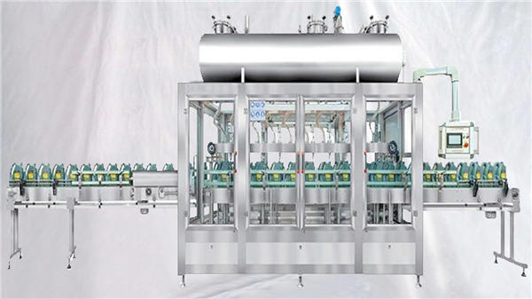 ubંજણ તેલ માટે રોટરી ફિલિંગ મશીનનું વજન 