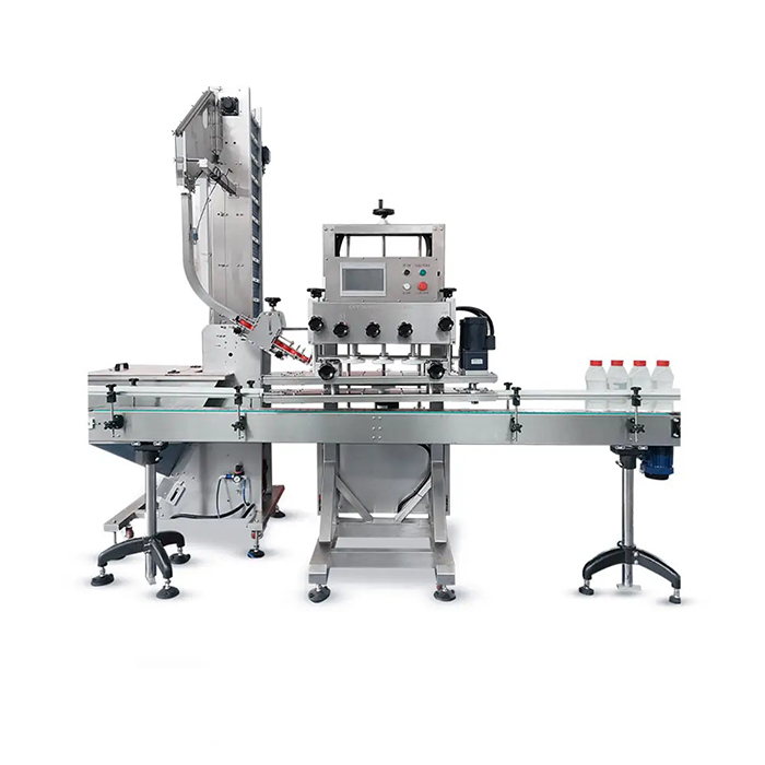 આપોઆપ હાઇ સ્પીડ પ્લાસ્ટિક સ્ક્રુ પાણીની બોટલ કેપ મશીન