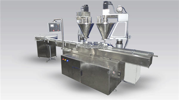 મશીન-પાવડર ભરવા માટે 6-હેડ પૂર્ણ-સ્વચાલિત કોફી 