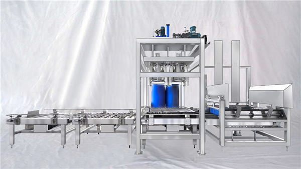 કસ્ટમાઇઝ ઇ.એસ.ડી.એફ. સીરીઝ 100-1000L ક્ષમતા મોટા ડ્રમ Autoટોમેટિક ફિલિંગ મશીન